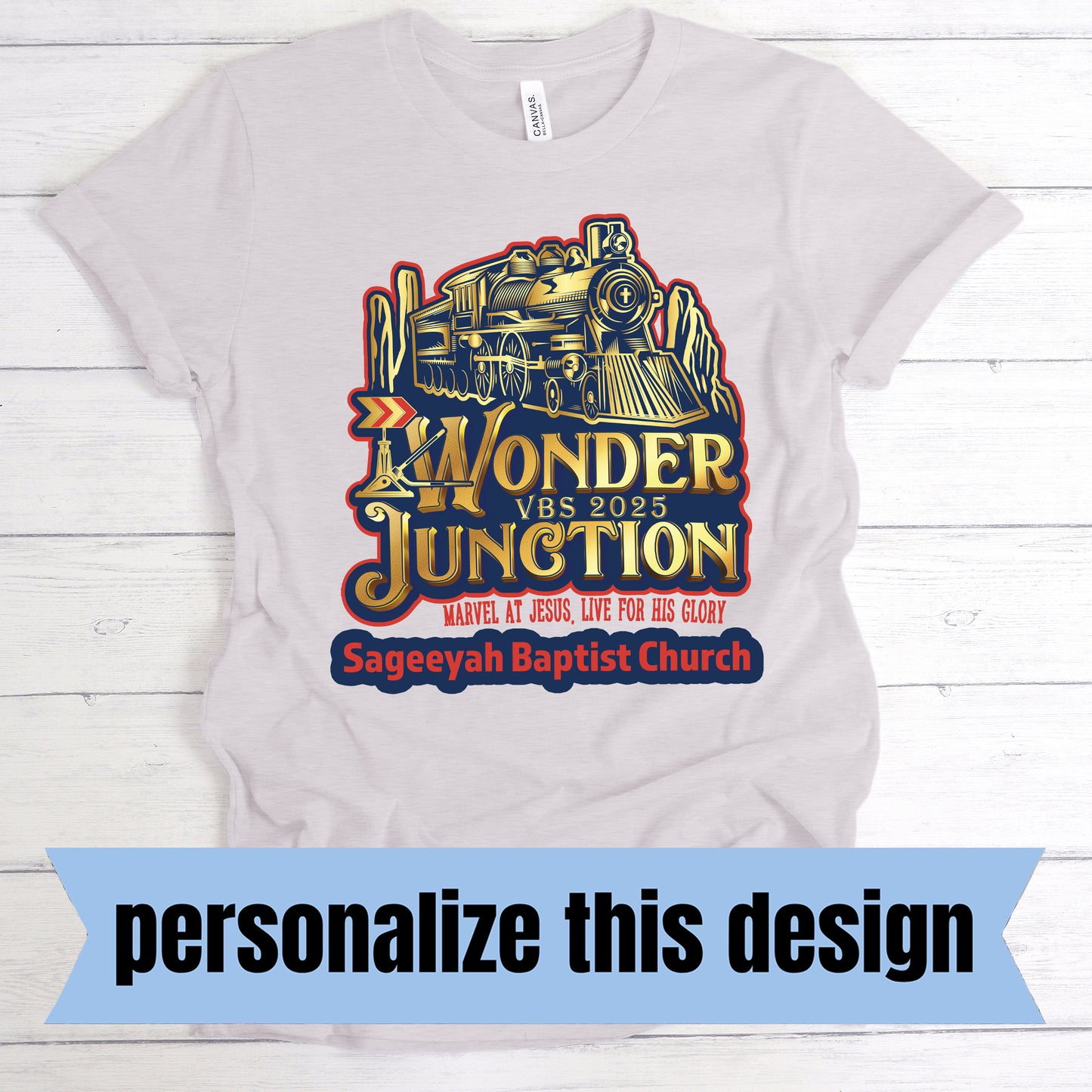 *PREORDER* Wonder Junction VBS- Personalized DTF