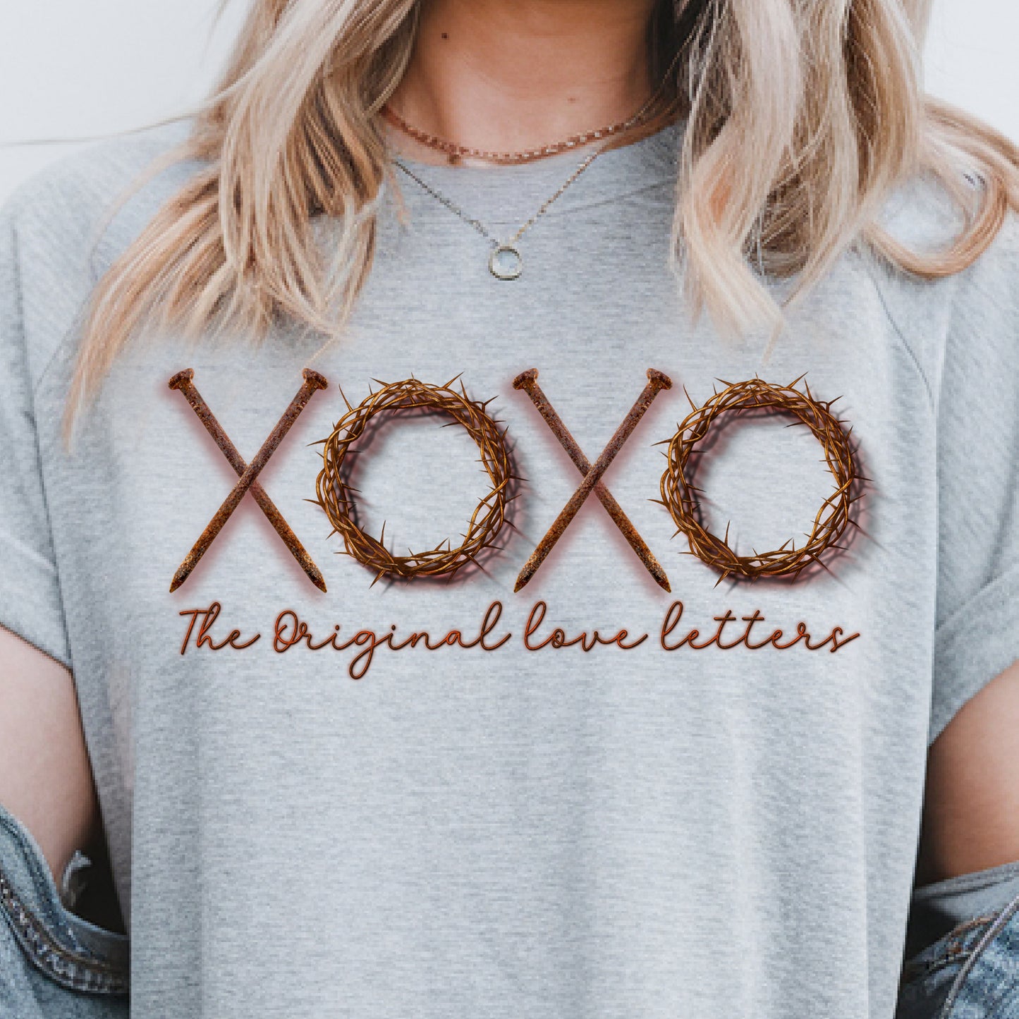 XOXO The Original Love Letters- Full Color DTF Transfer