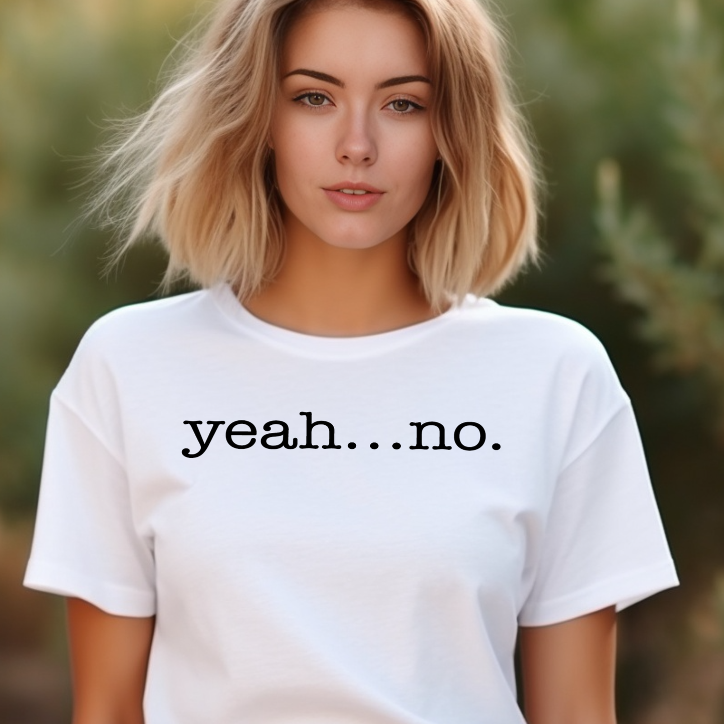 yeah...no.- Single Color (black)- 11.5" wide Plastisol Screen Print Transfer