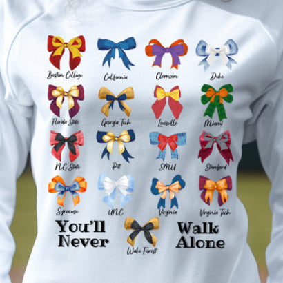 You'll Never Walk Alone (ACC)- 11" wide DTF Transfer