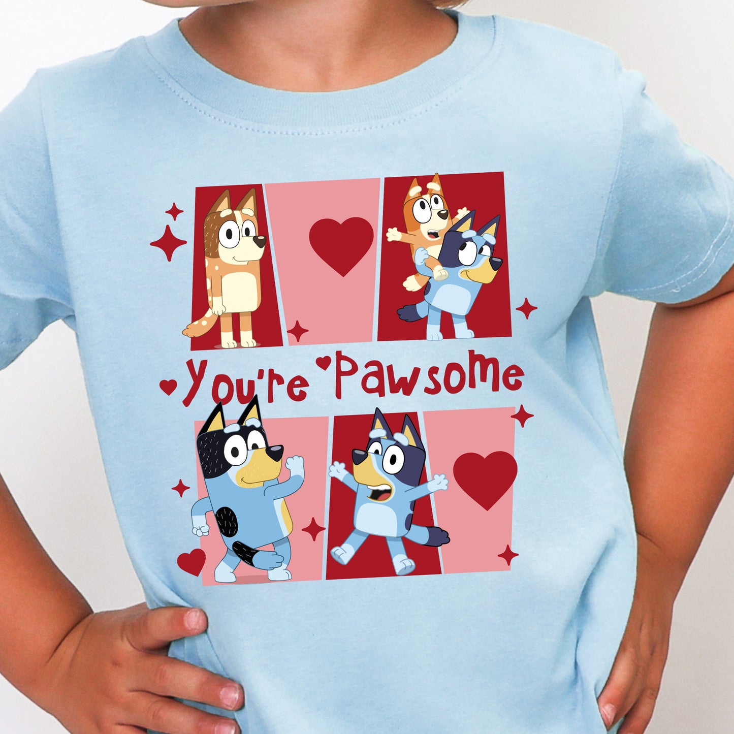 You're Pawsome Valentine (toddler)- 7.25" DTF Transfer