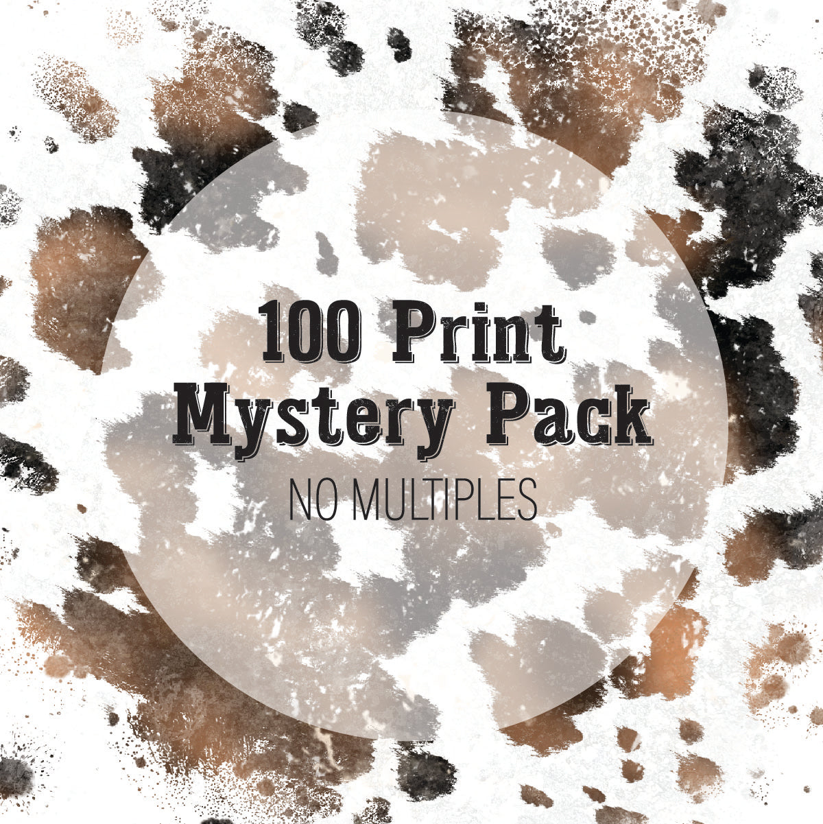 100 Prints Mystery Pack - NO Multiples