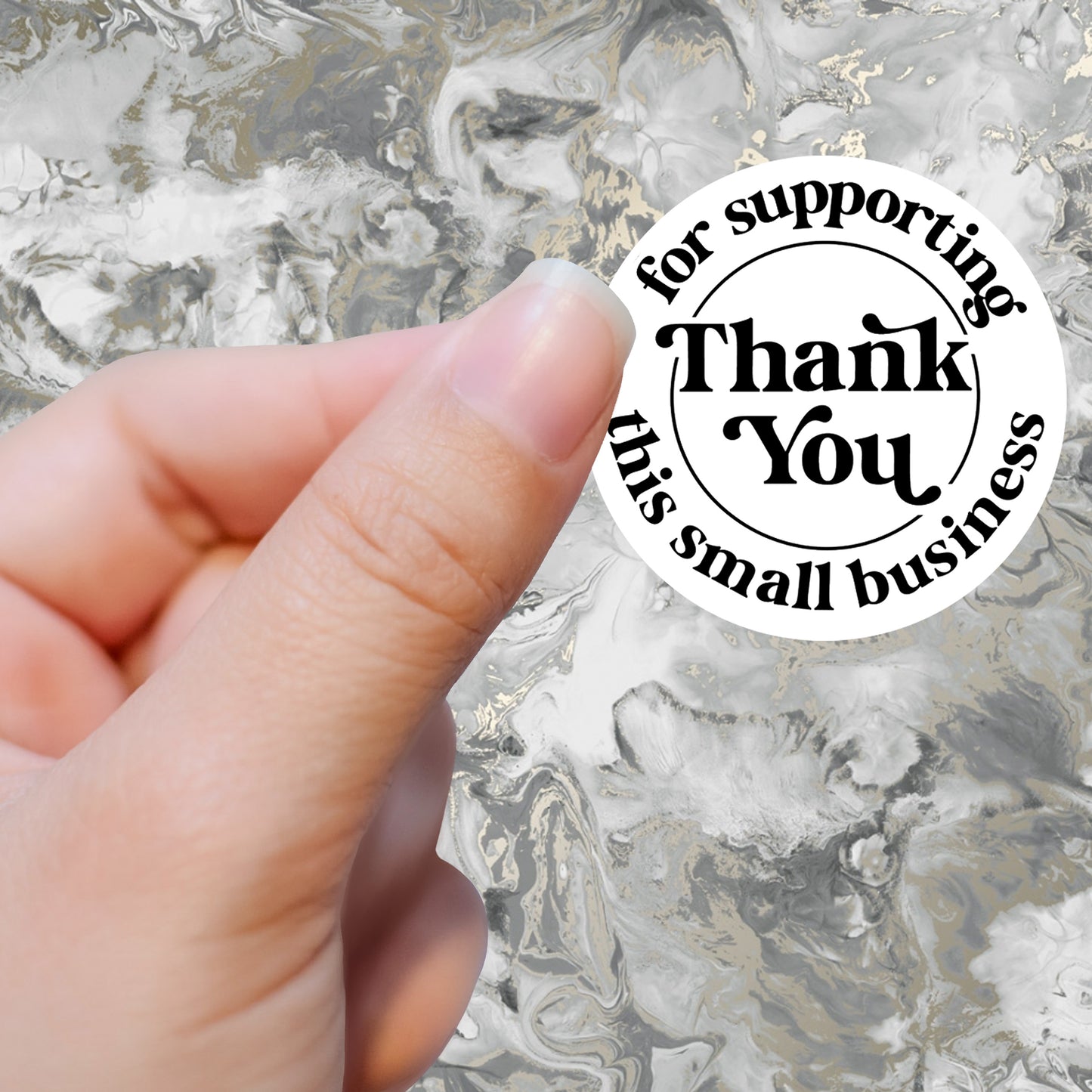 Thank You for Supporting This Small Business- Stickers