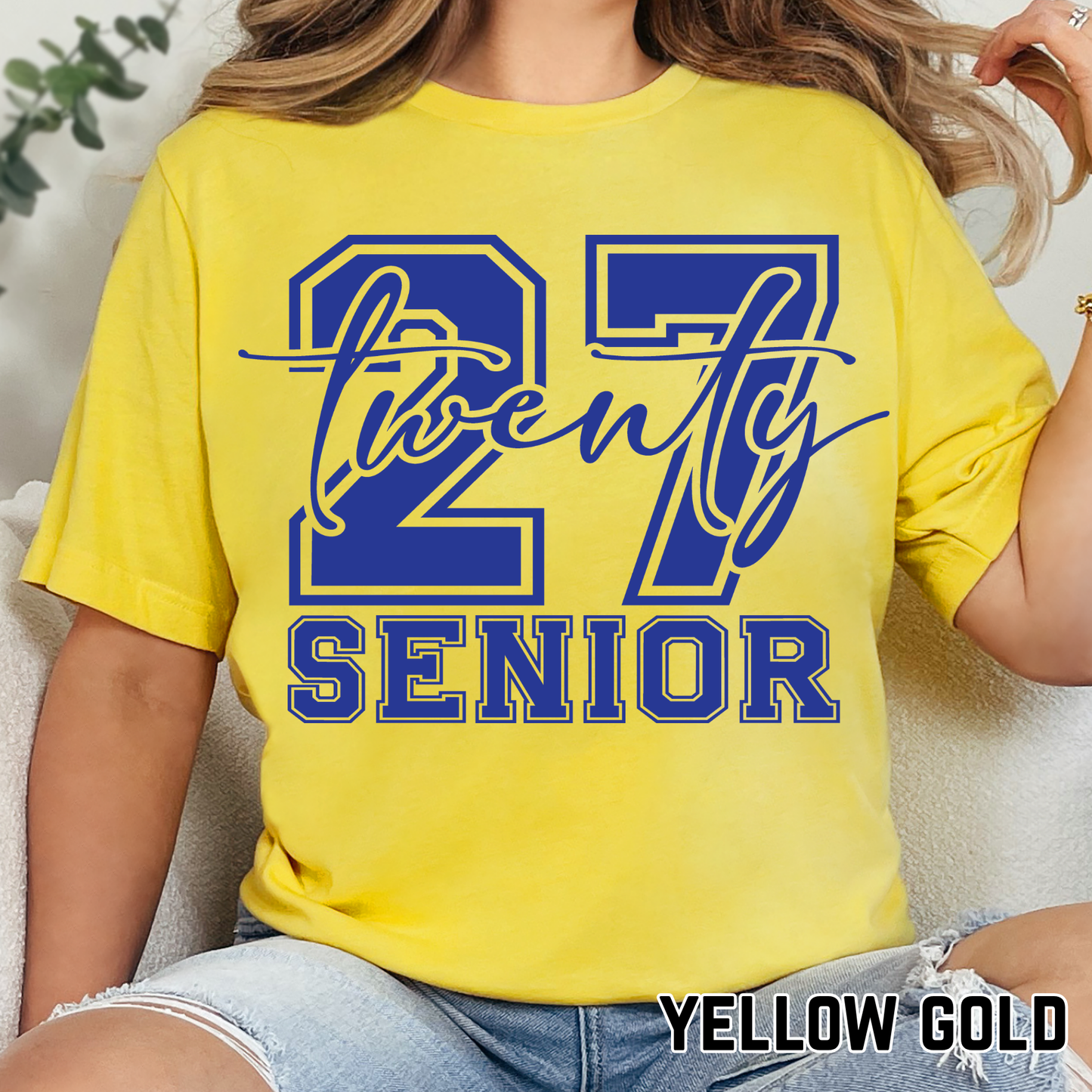2027 Senior - Single Color DTF Transfer - 0733