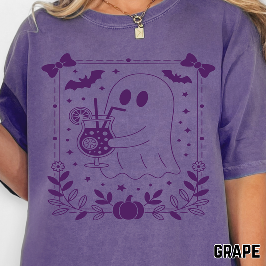 Ghost Stamp - Single Color DTF Transfer - 0624