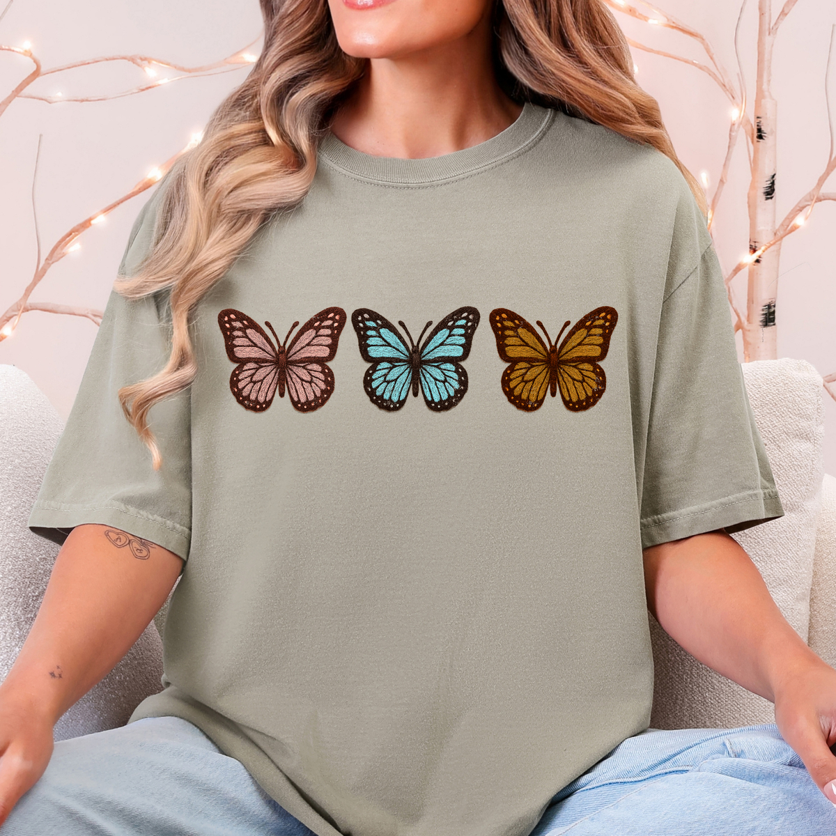 Fall Butterflies - Full Color DTF Transfer - 0876