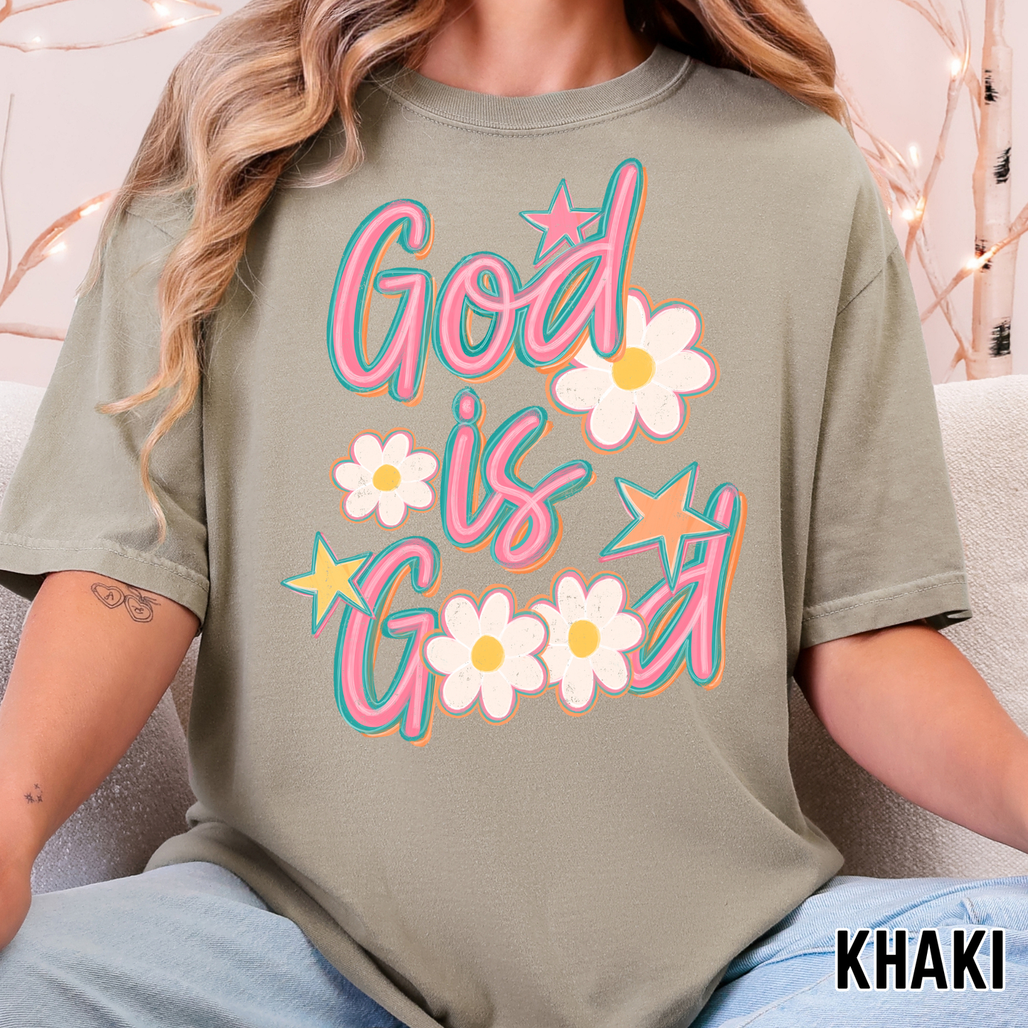 God is Good - Full Color DTF Transfer - 0703