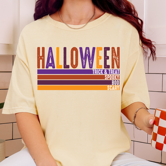 Retro Halloween - Full Color DTF Transfer - 0830