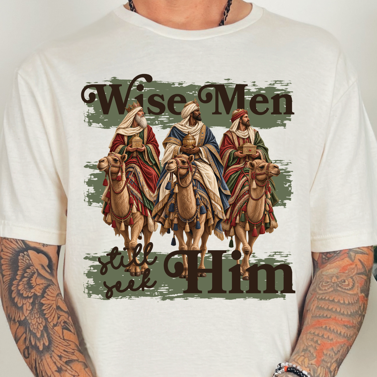 Wise Men Still Seek Him - Full Color DTF Transfer - 0951