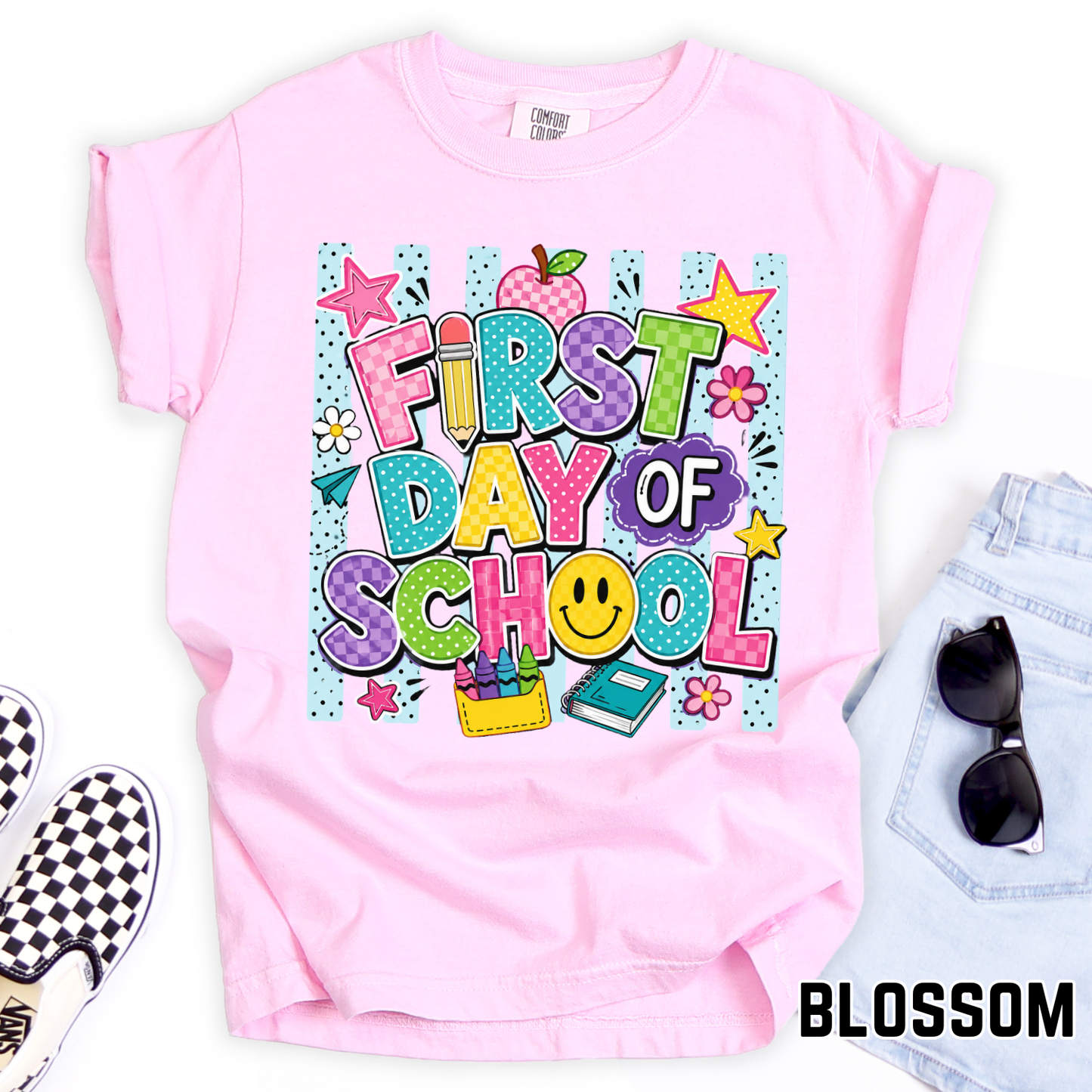 First Day of School - Full Color DTF Transfer