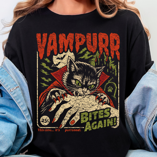 Vampurr Stripes Again - Full Color DTF Transfer - 0932