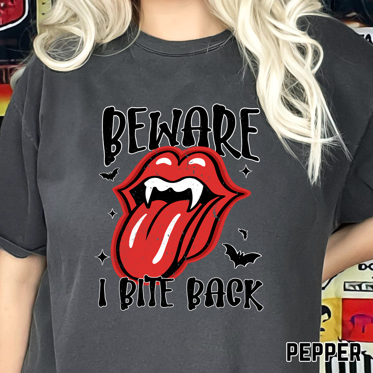 Beware, I Bite - Full Color DTF Transfer - 0626