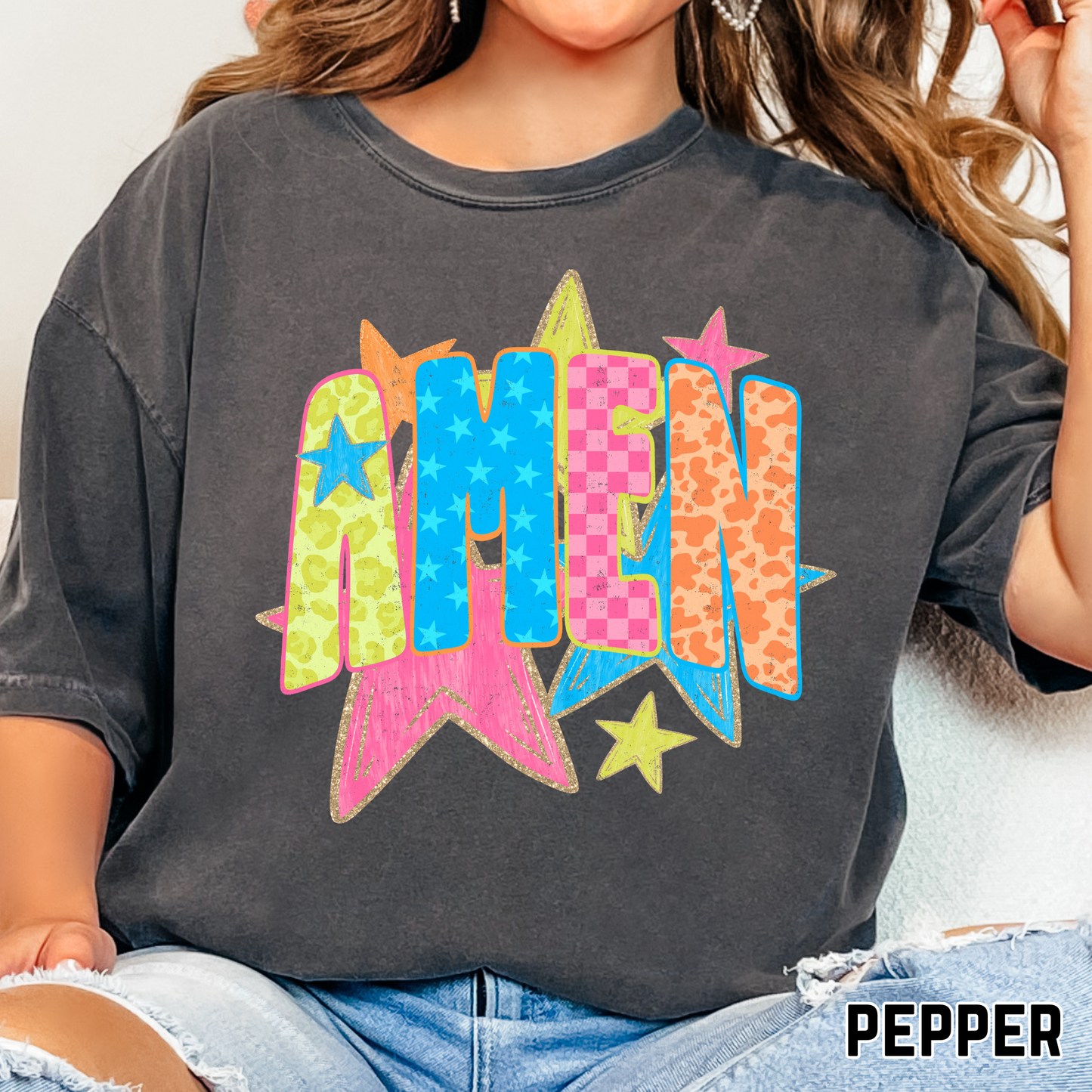 Amen - Full Color DTF Transfer - 0655