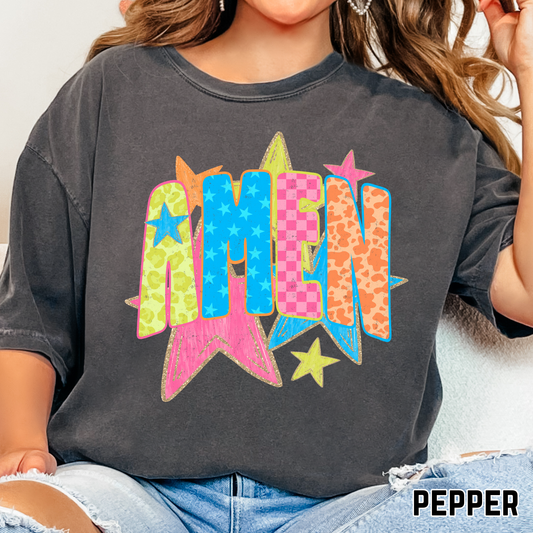 Amen - Full Color DTF Transfer - 0655