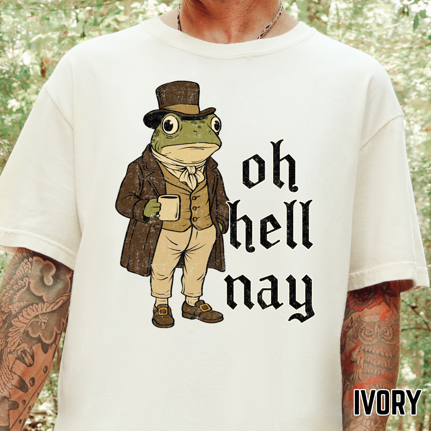 Oh Hell Nay- Full Color DTF Transfer - 0694