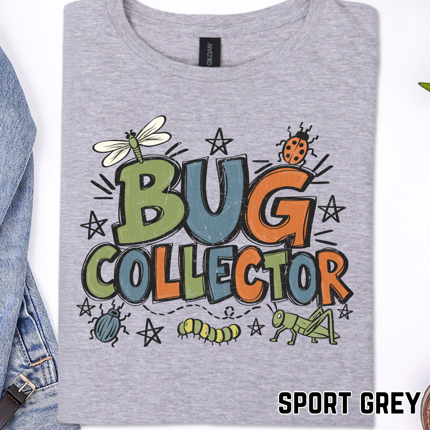 Bug Collector - Full Color DTF Transfer - 0777