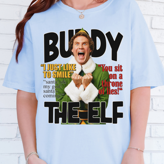 Buddy The Elf Magazine Cover - Full Color DTF Transfer - 0982