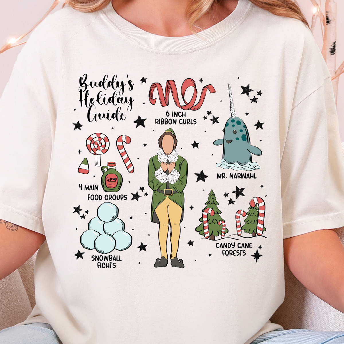 Buddy's Holiday Guide - Full Color DTF Transfer - 0953