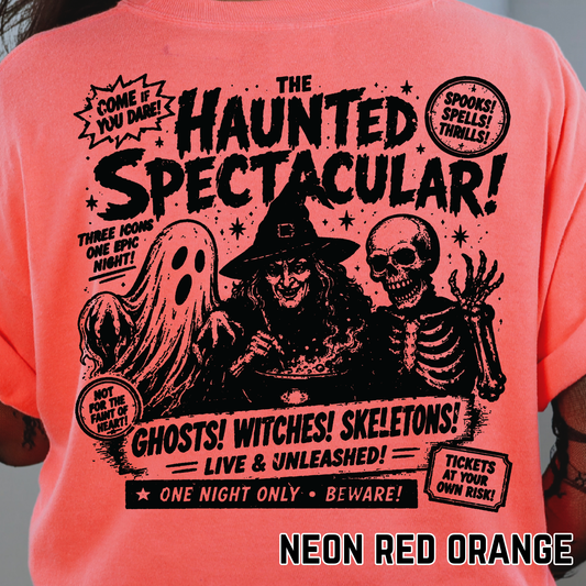 Haunted Spectacular - Single Color DTF Transfer - 0708