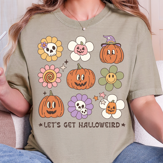 Let's Get Halloweird - Full Color DTF Transfer - 0933