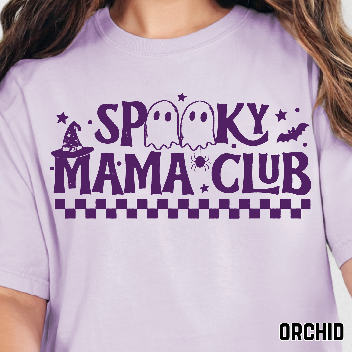 Spooky Mama Club - Single Color DTF Transfer - 0670