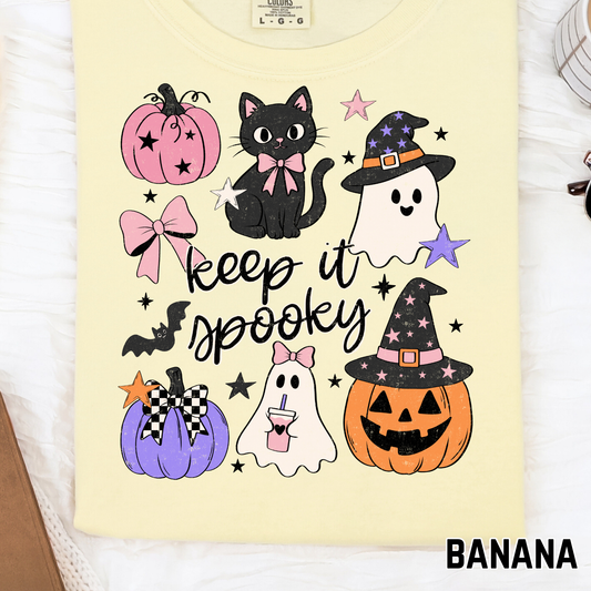 Keep It Spooky- Full Color DTF Transfer - 0684