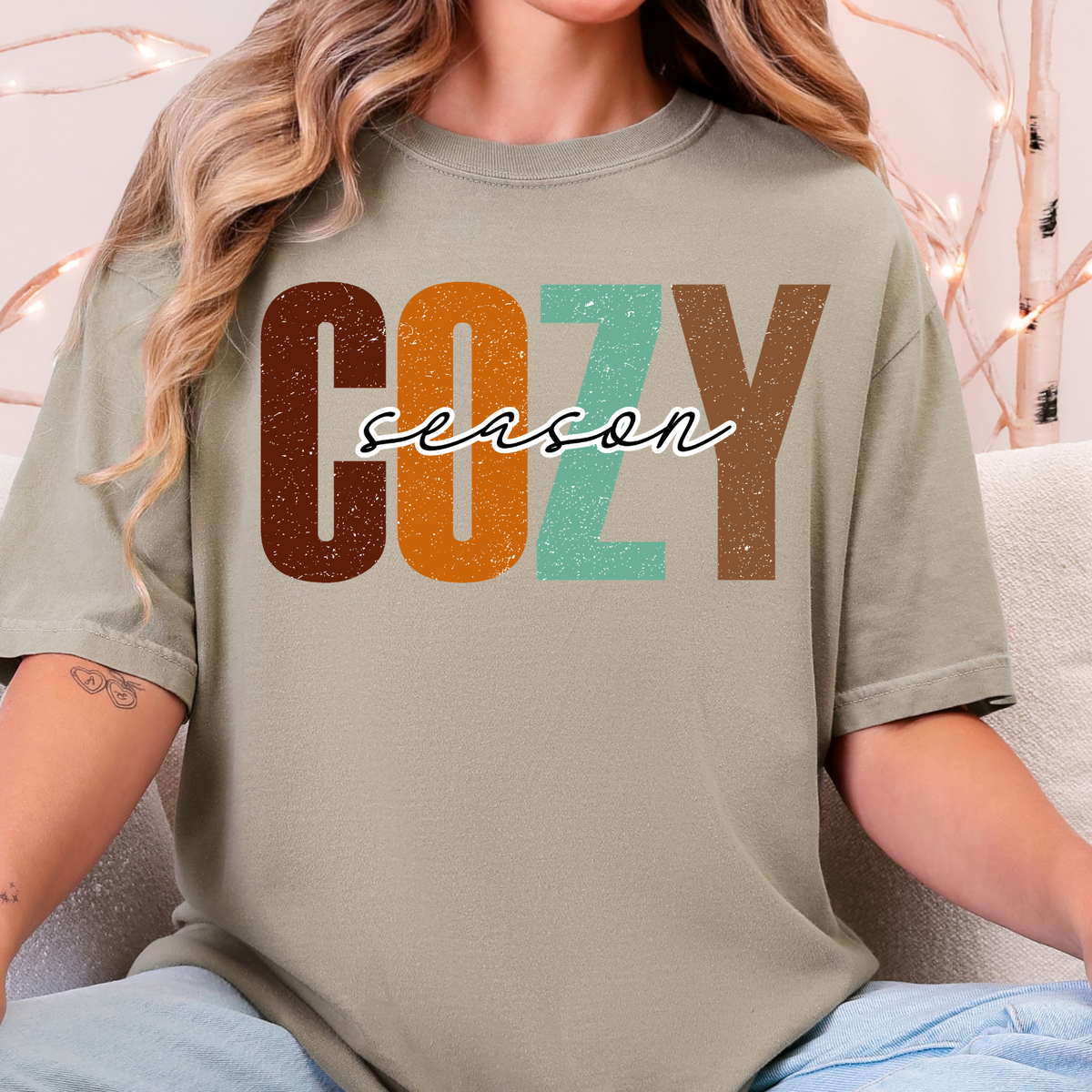 Cozy Season - Full Color DTF Transfer - 0974