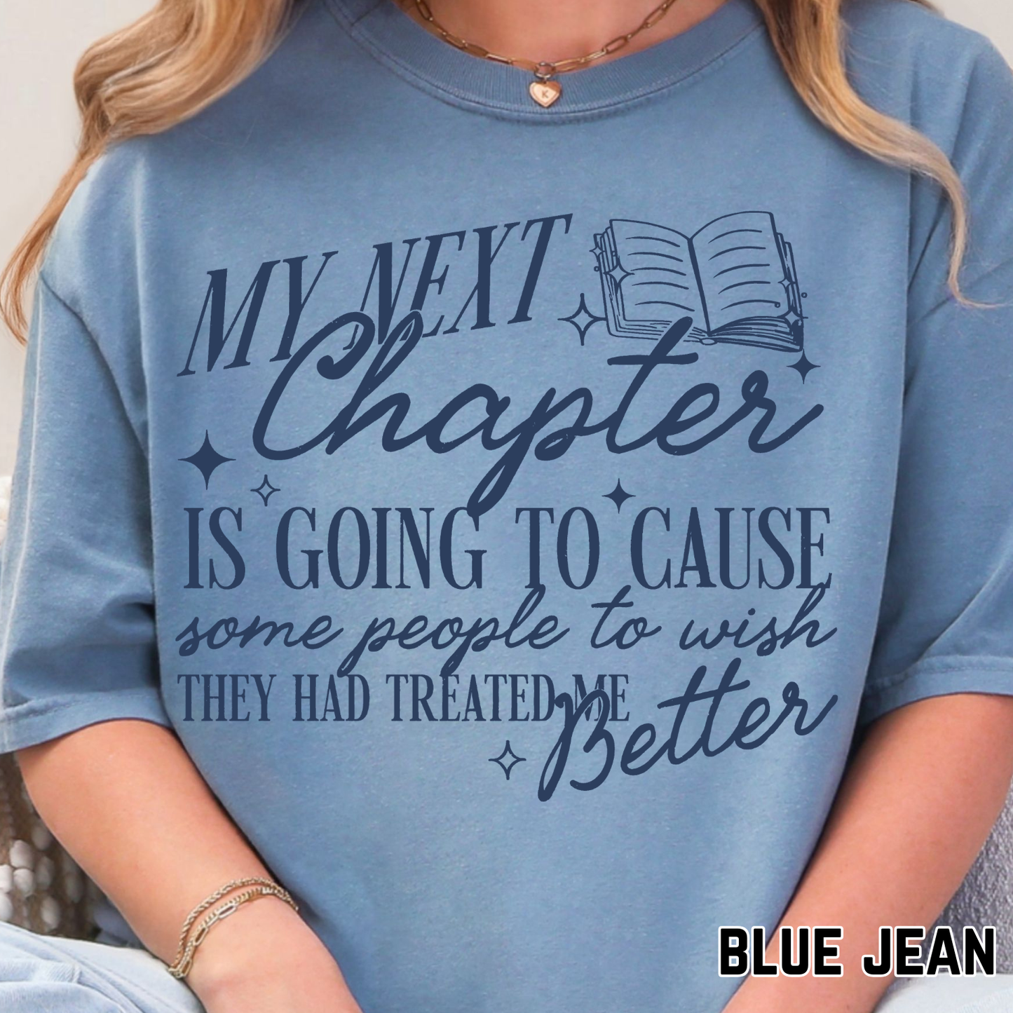 My Next Chapter is Going to Cause - Single Color DTF Transfer - 0644