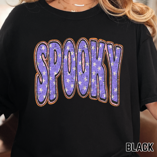 Spooky Stars - Full Color DTF Transfer - 0687