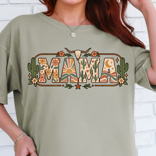 Western Mama - Full Color DTF Transfer - 0923