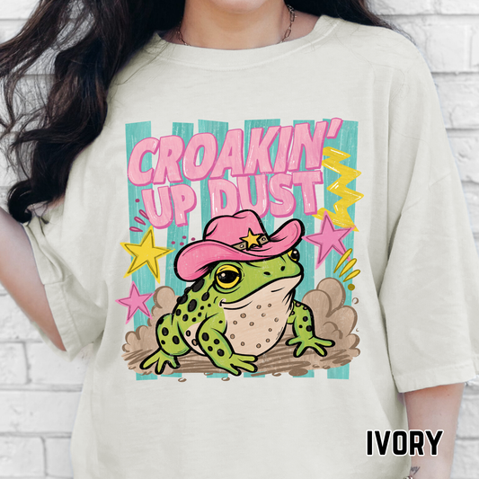 Croakin Up Dust - Full Color DTF Transfer - 0616