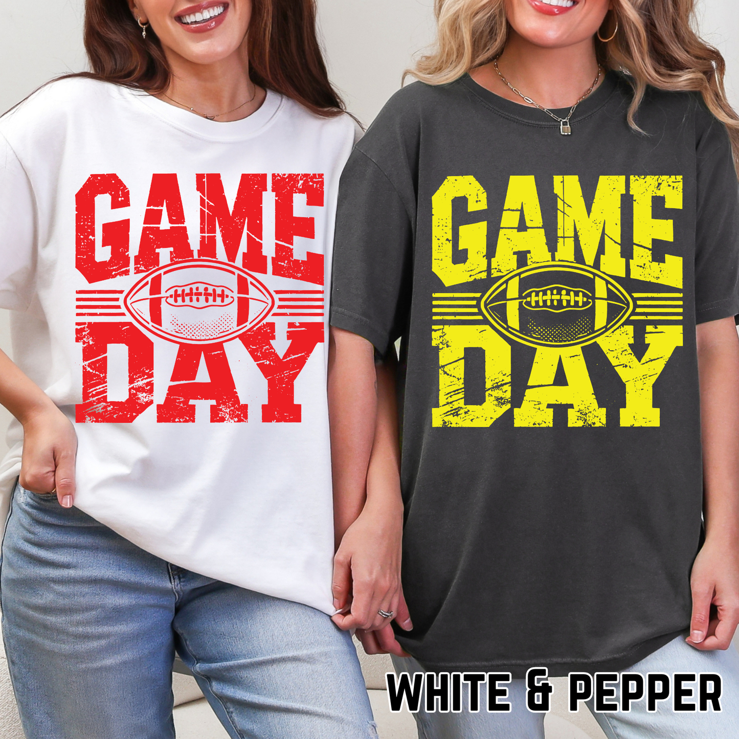 Game Day Football - Single Color DTF Transfer - 0733