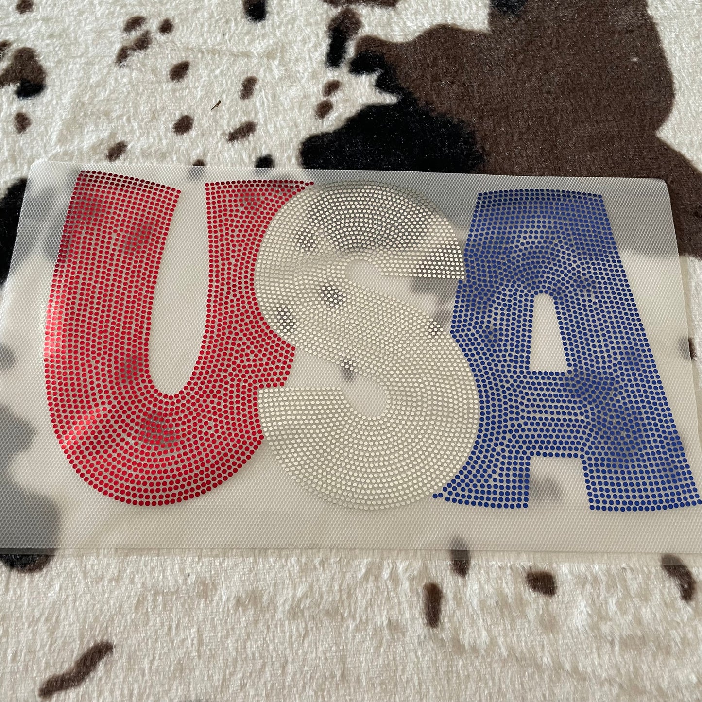 USA (Pocket/Hat)- 3.3" wide Spangle