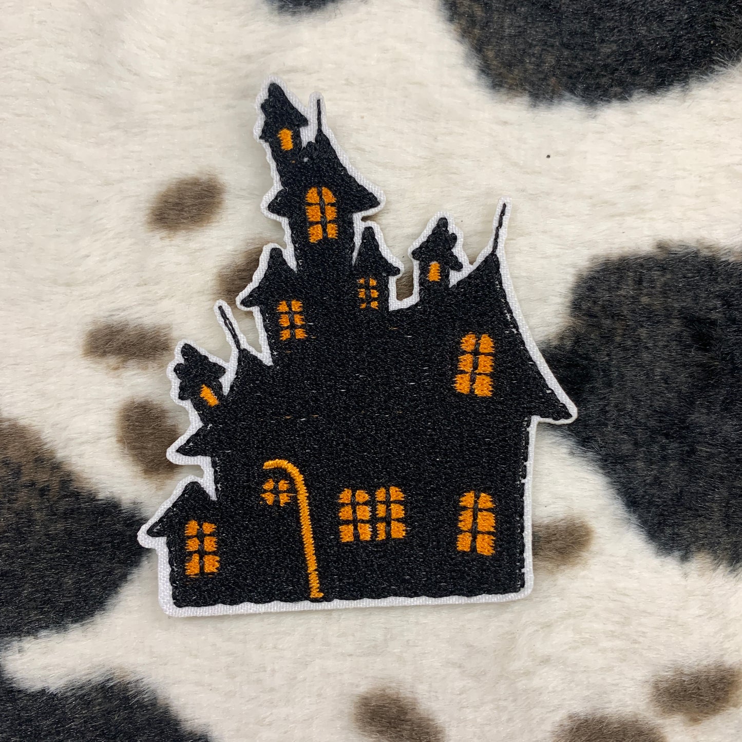 Haunted House- 2.75" wide Embroidery Patch