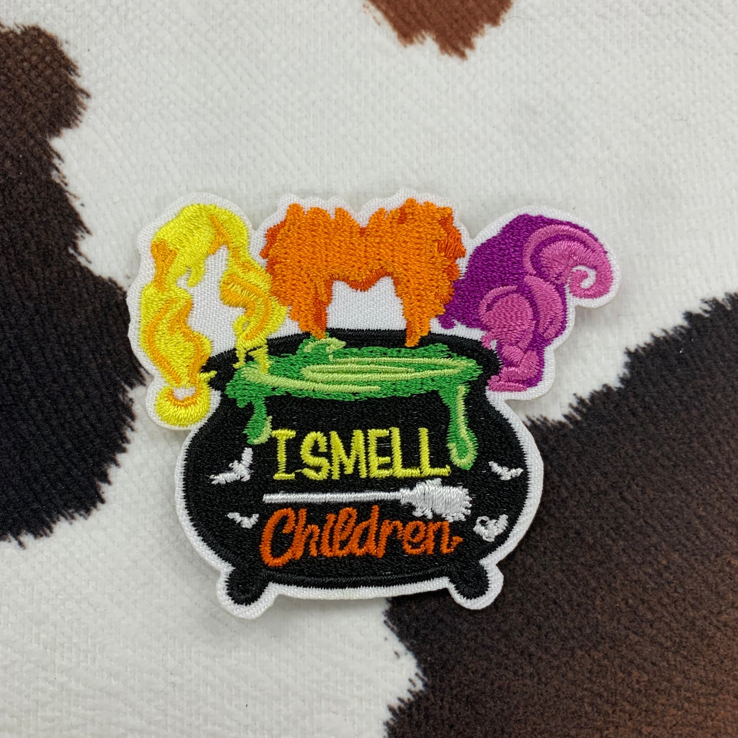 I Smell Children- " wide Embroidery Patch