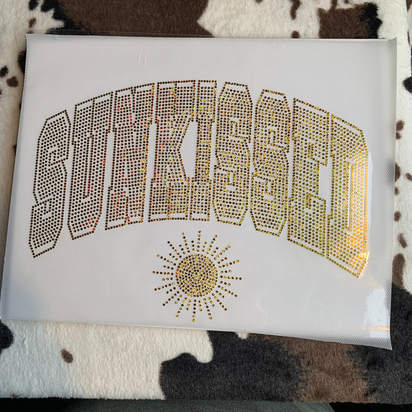 Sunkissed- 11" wide Spangle