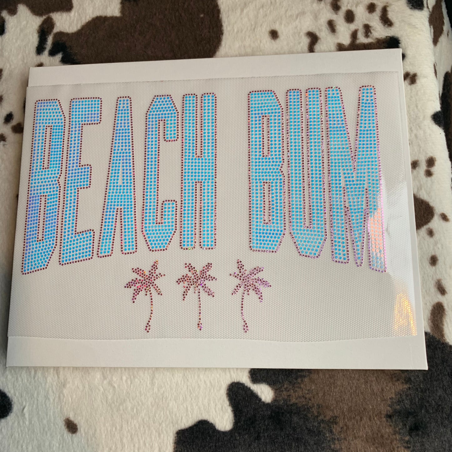 Beach Bum- 11" wide Spangle