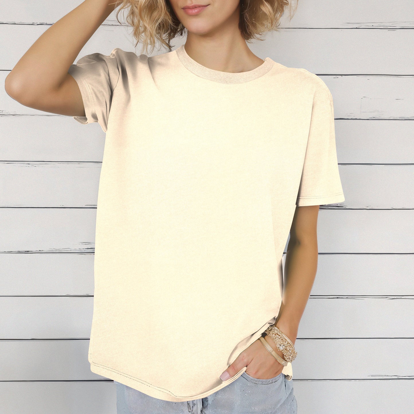 Sand- Gildan Softstyle T-Shirt