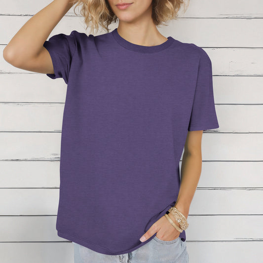 Heather Purple- Gildan Softstyle T-Shirt