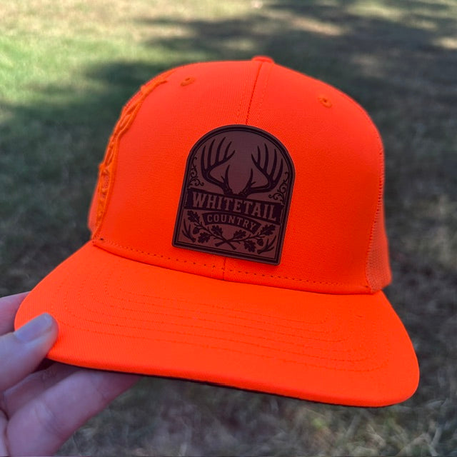 Whitetail Country - Leatherette Patch