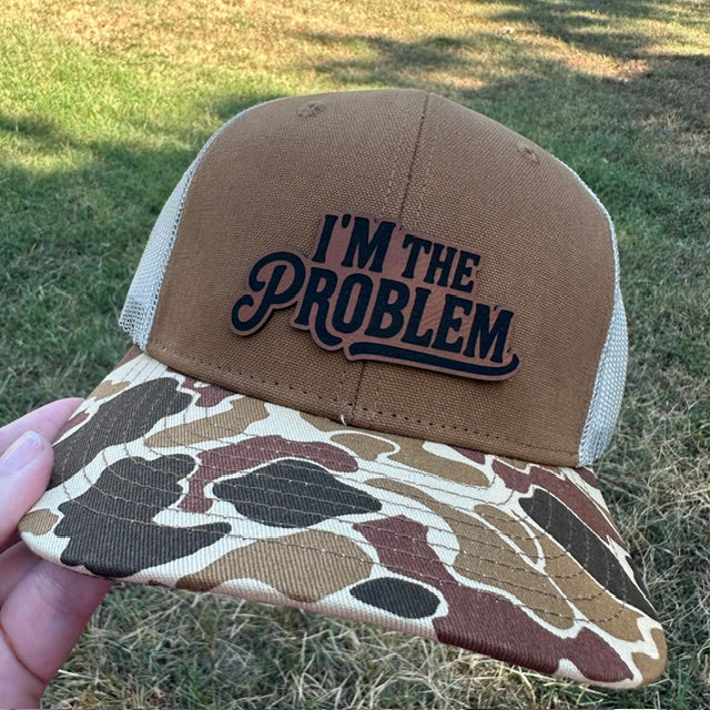 I'm The Problem - Leatherette Patch