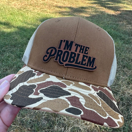 I'm The Problem - Leatherette Patch