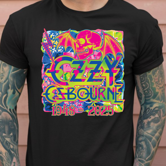 **PREORDER** Ozzy Osbourne 1948-2025 - 11" DTF Transfer