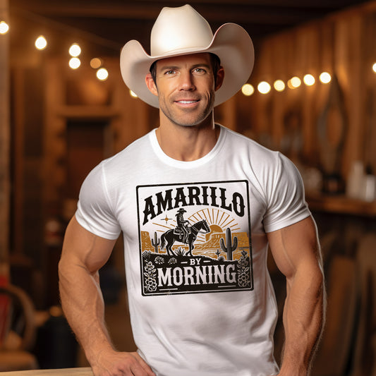 Amarillo by Morning- 11" wide DTF Transfer