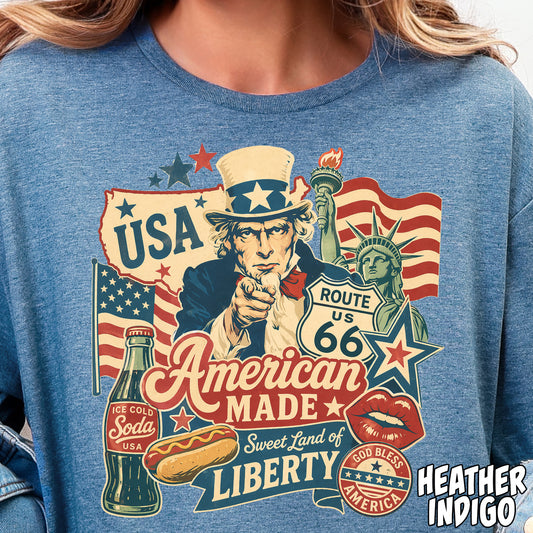 American Made- Full Color DTF Transfer