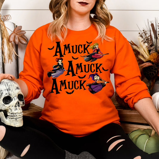 Amuck Amuck Amuck- 11" wide DTF Transfer