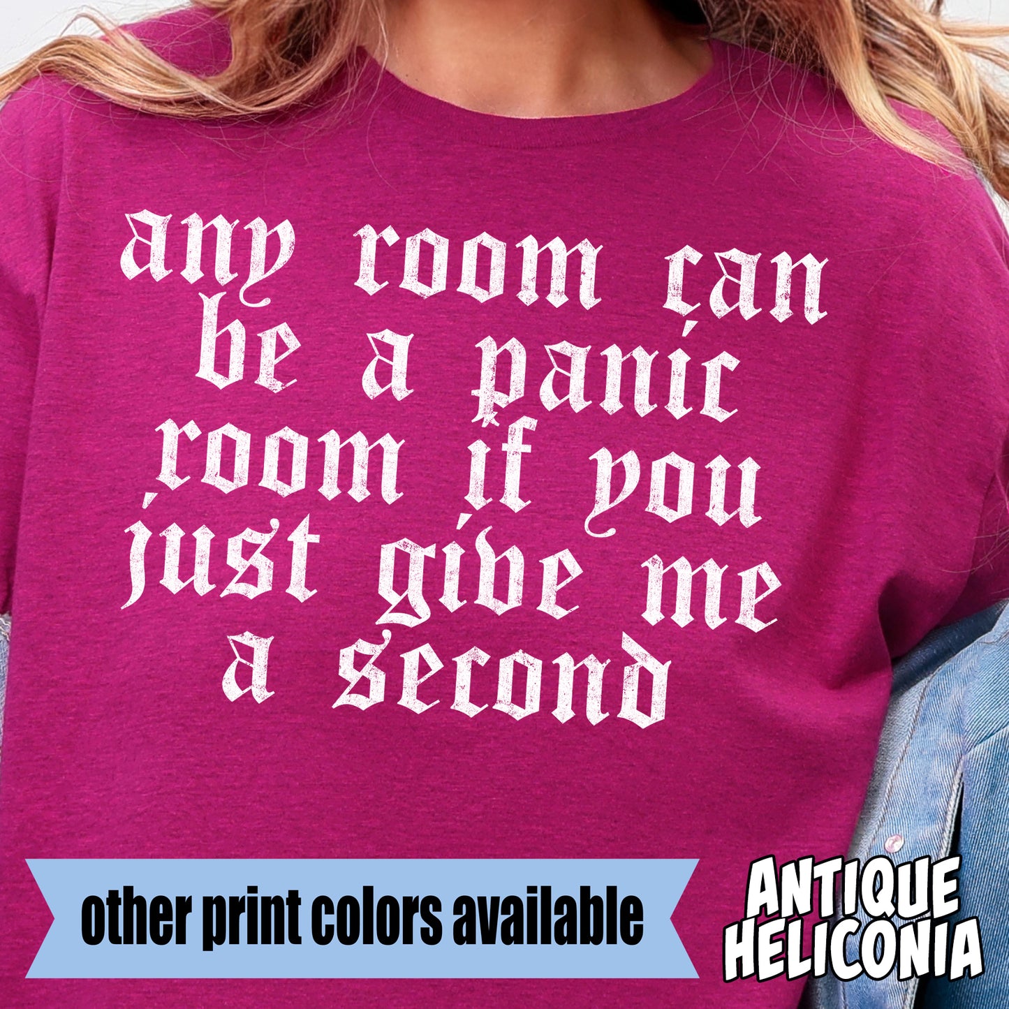Any Room Can Be a Panic Room if You Just Give Me a Second