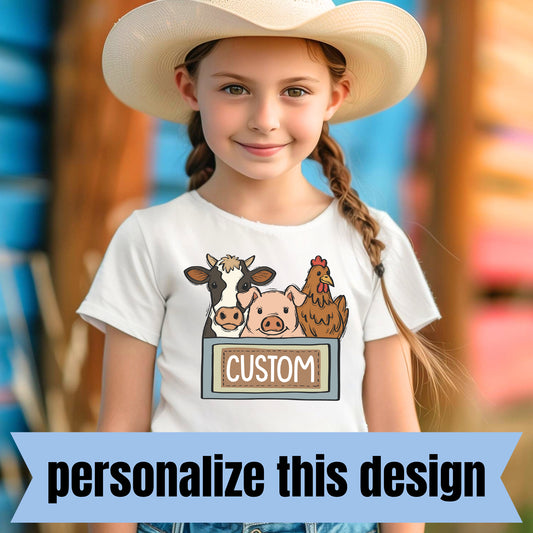 **PREORDER** Barnyard Friends - Personalized DTF
