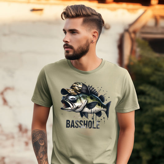 **PREORDER** Basshole- 11" wide DTF Transfer