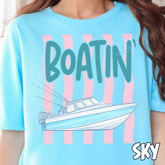 Boatin'- Full Color DTF Transfer